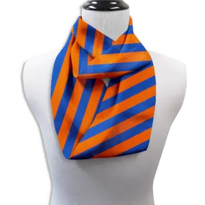 Collegiate Blue and Orange - Infinity Scarves