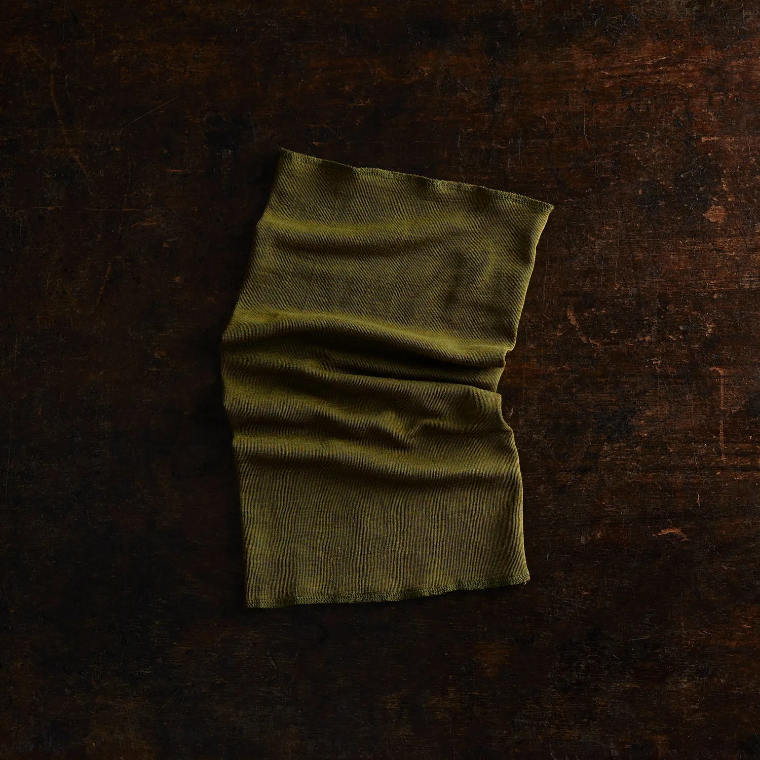 Coot Snood - Merino Wool & Silk - Seaweed