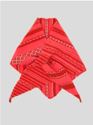 Cotswolds Cottage Neckerchief Coral