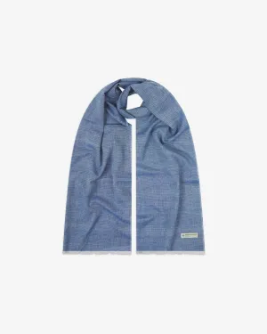 Cotton Scarf in Blue - The MacArthur