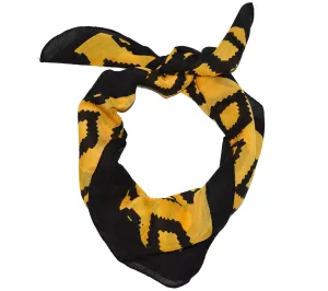 Cotton Silk Square Scarf | Bali Primrose