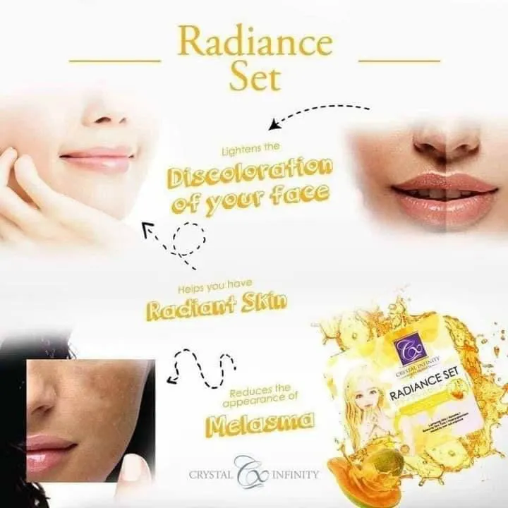Crystal Infinity Radiance Set (Anti Melasma)
