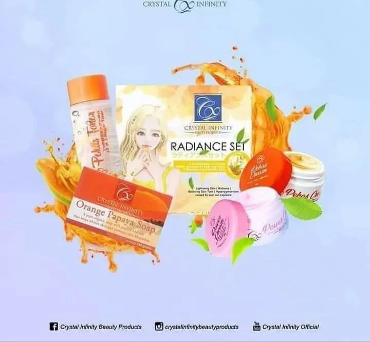 Crystal Infinity Radiance Set (Anti Melasma)