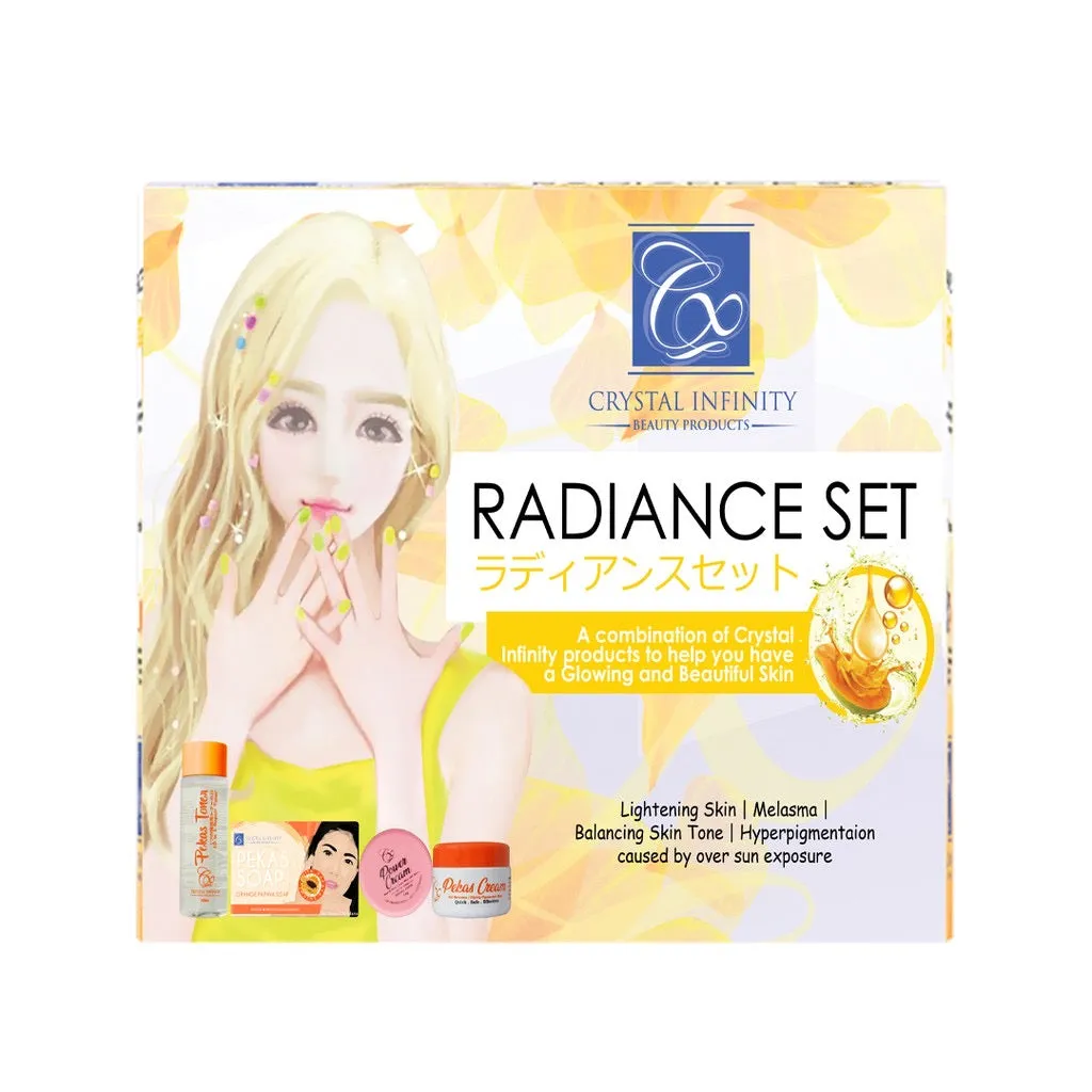 Crystal Infinity Radiance Set (Anti Melasma)