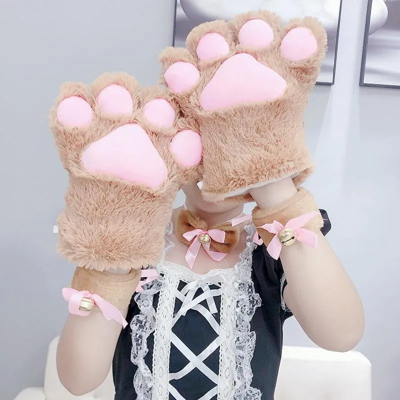 CUTE CAT PAW GLOVES 5-PIECE SET/7-PIECE SET UB2687
