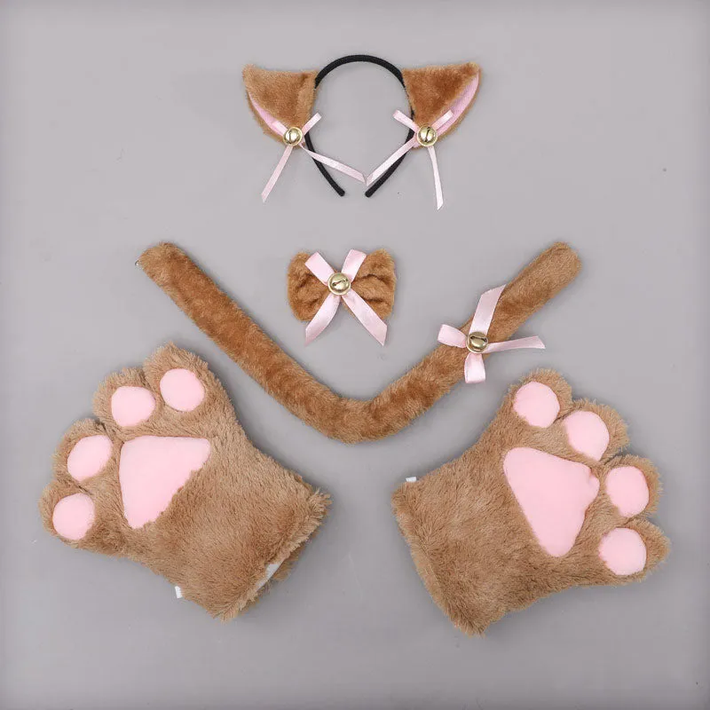 CUTE CAT PAW GLOVES 5-PIECE SET/7-PIECE SET UB2687
