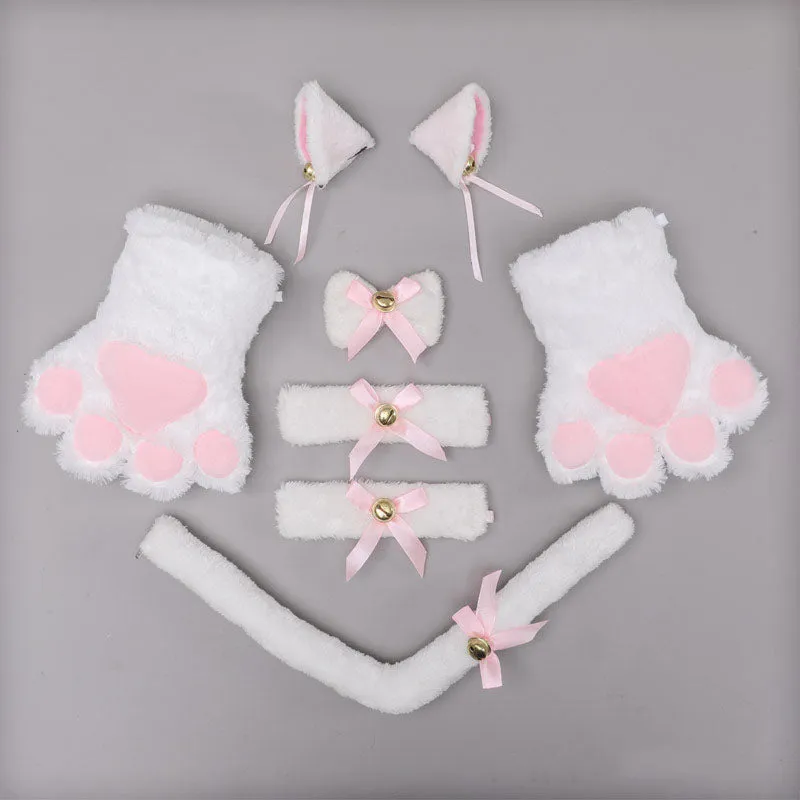 CUTE CAT PAW GLOVES 5-PIECE SET/7-PIECE SET UB2687