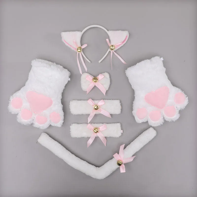 CUTE CAT PAW GLOVES 5-PIECE SET/7-PIECE SET UB2687