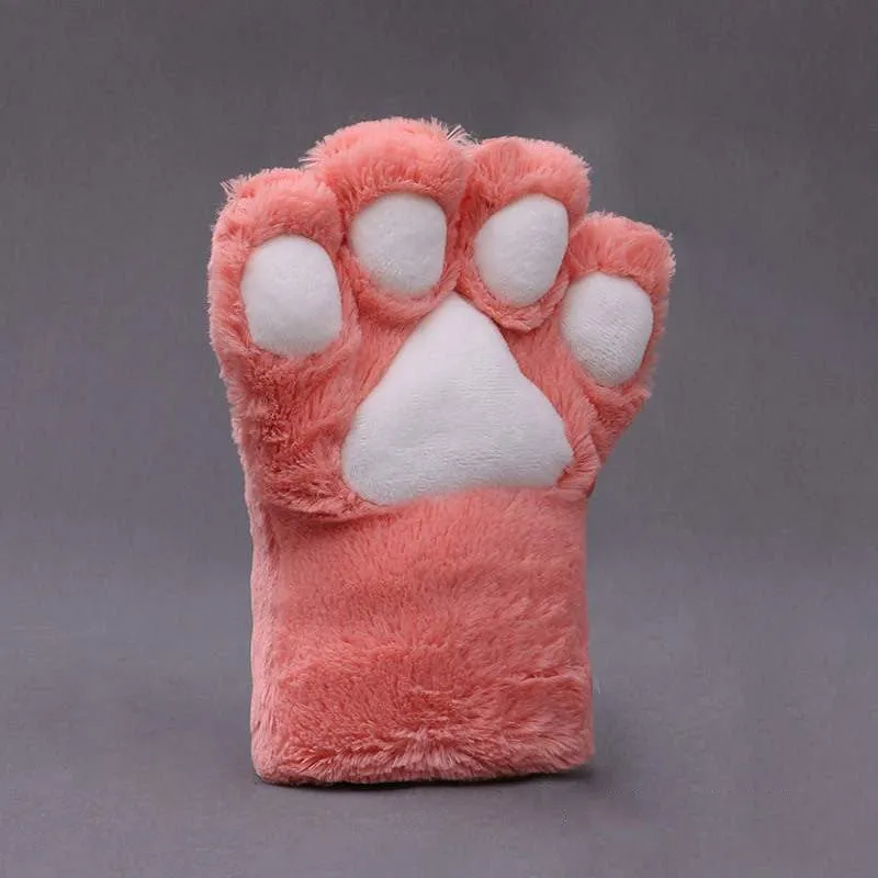 CUTE PLUSH CAT PAW GLOVE (SINGLE) UB2684