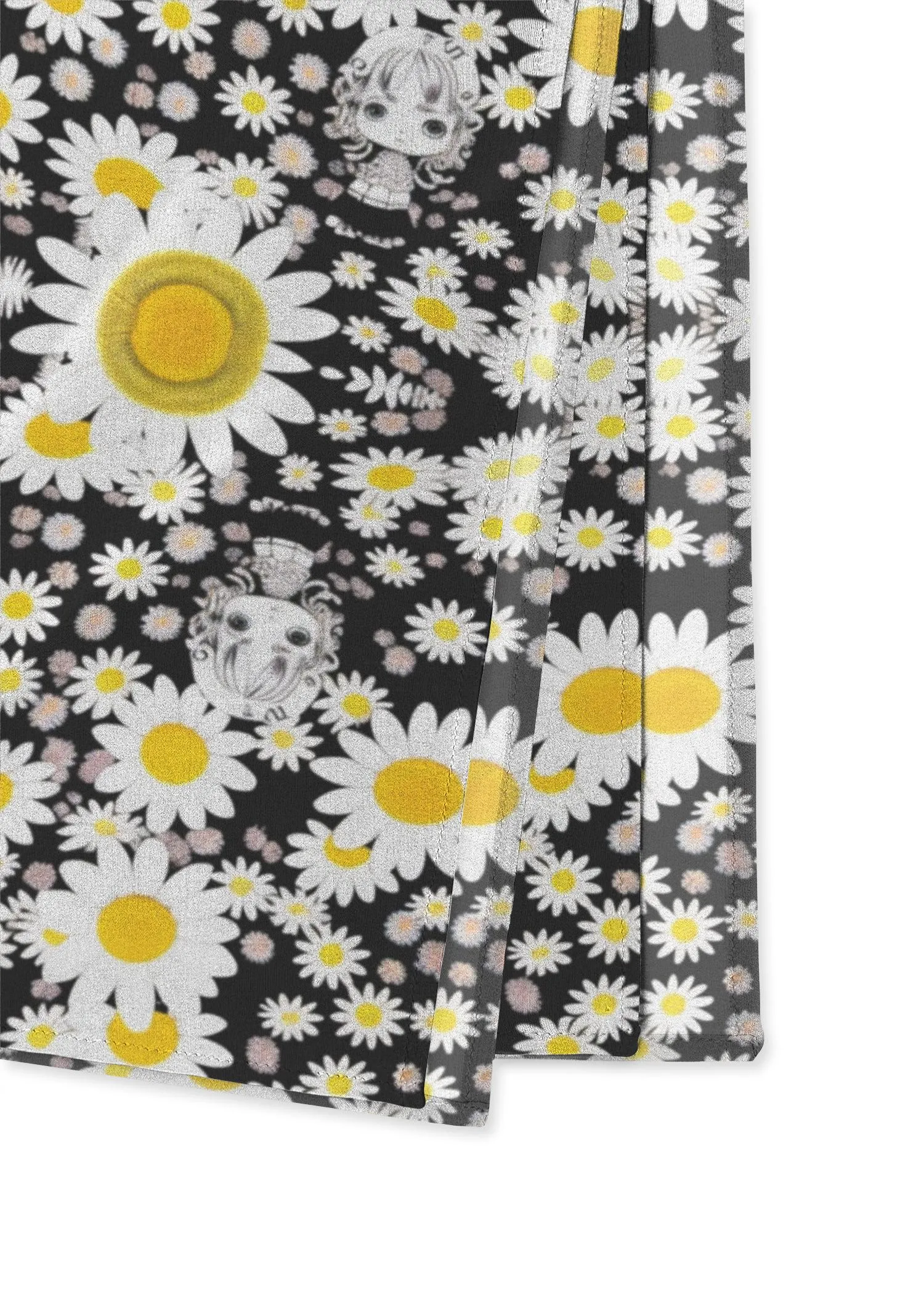 daisies and girl