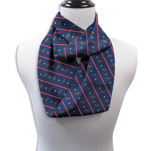 Democrat Blue - Infinity Scarves