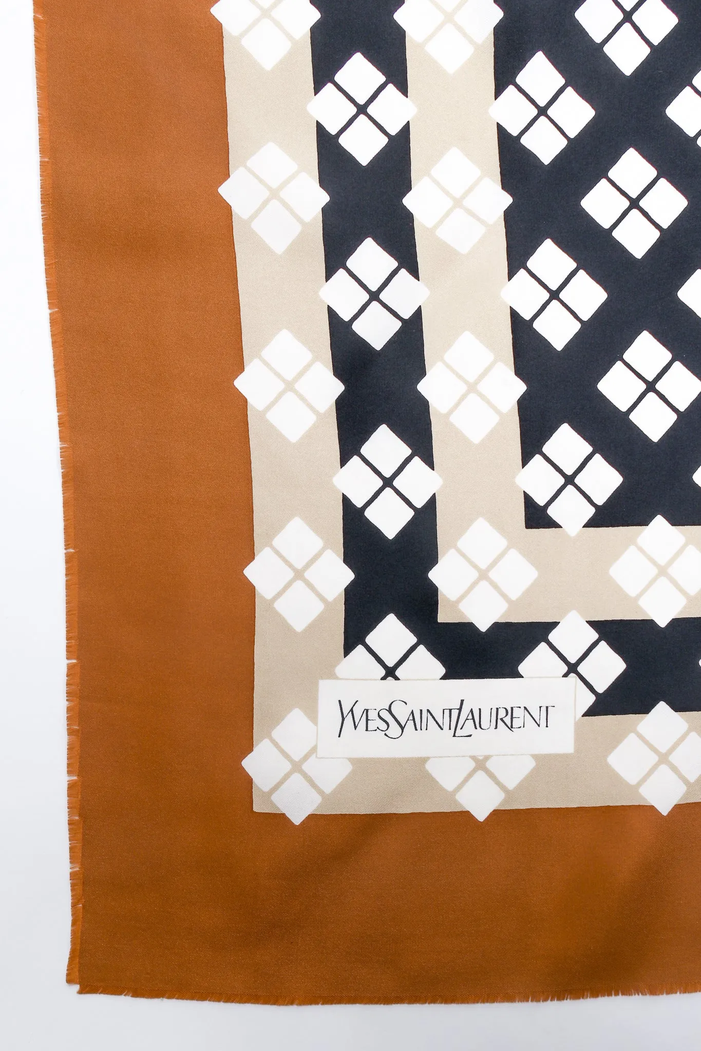 Diamond Block Window Pane Scarf