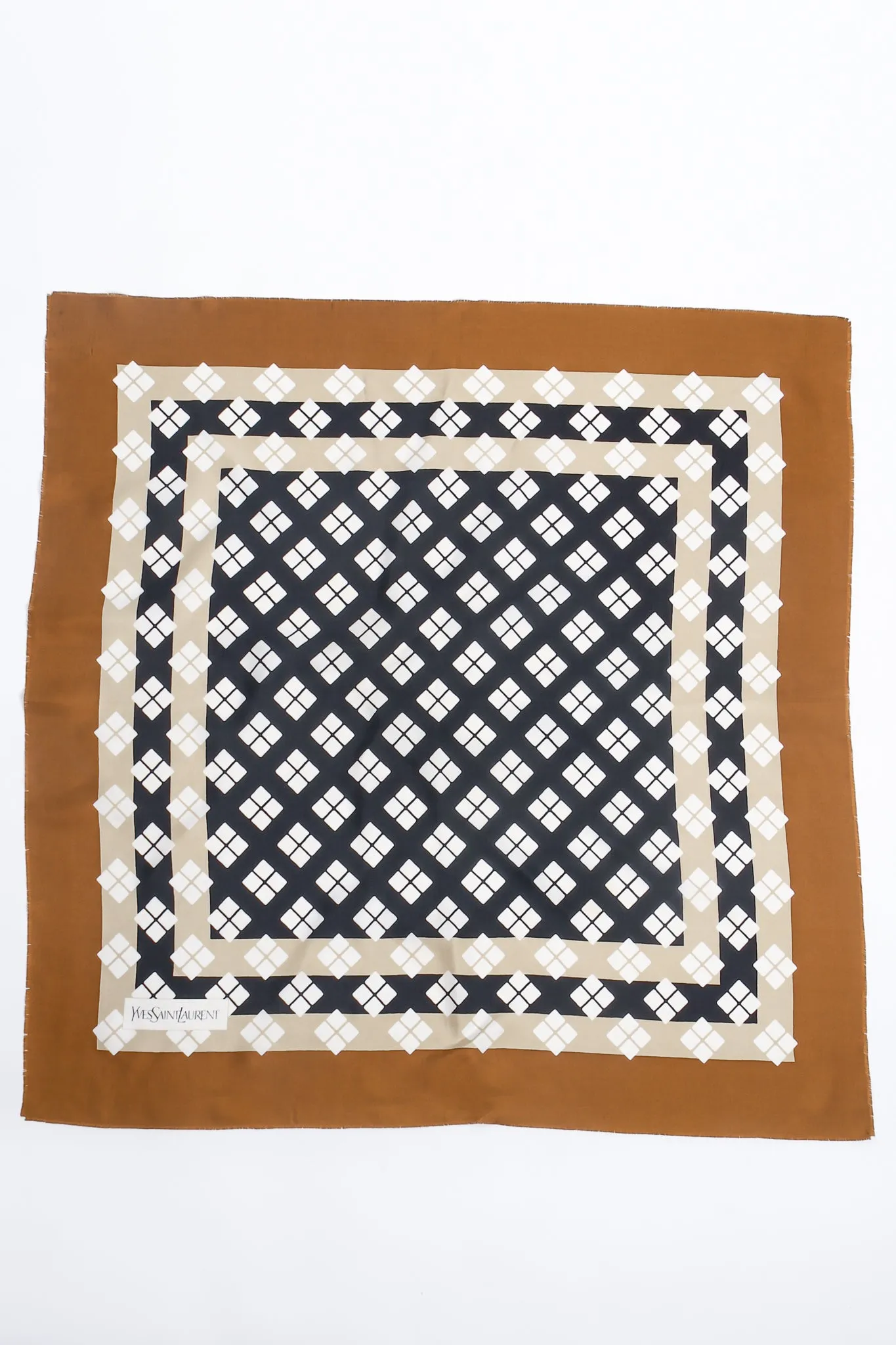 Diamond Block Window Pane Scarf
