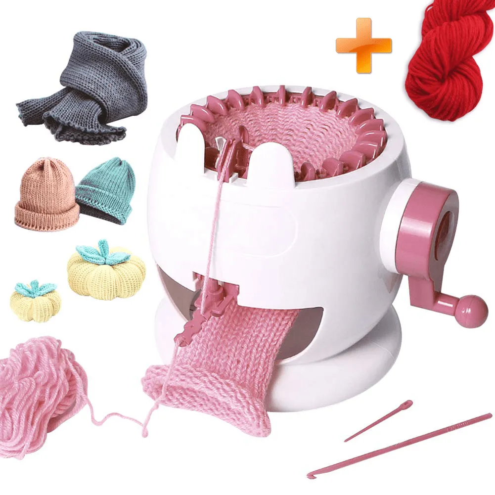 DIY kid knitted machine toy
