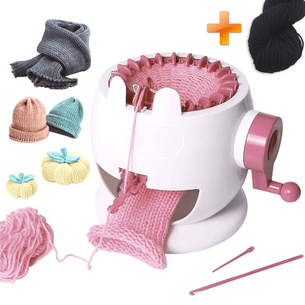 DIY kid knitted machine toy