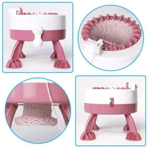 DIY kid knitted machine toy