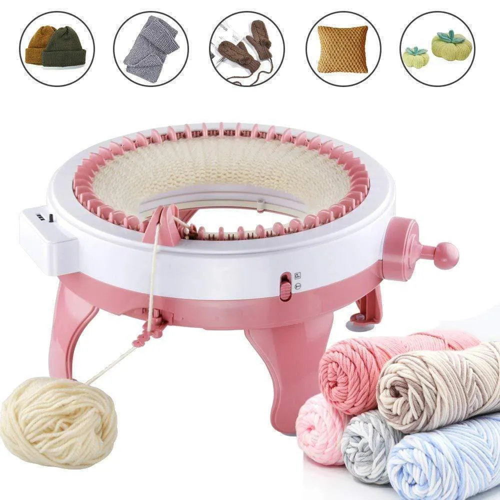 DIY kid knitted machine toy