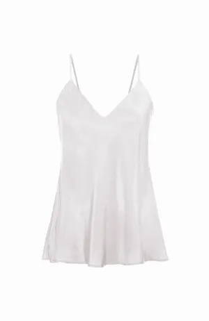 Double Silk Solid Cami - Cloud