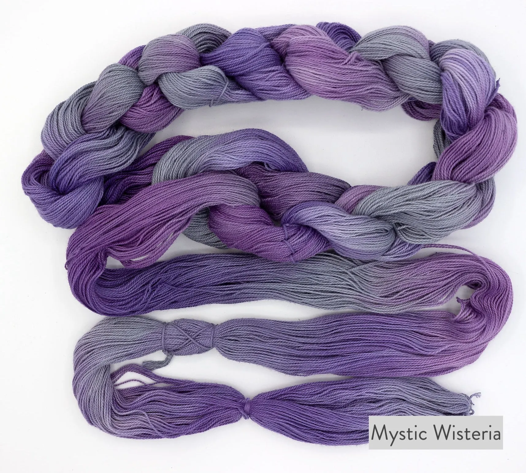 DYED-TO-ORDER 8/2 Hand-Painted Ringspun Cotton Warp