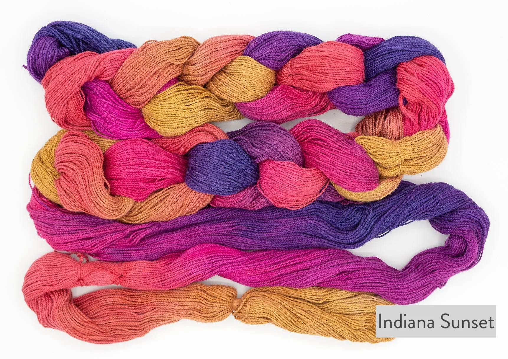DYED-TO-ORDER 8/2 Hand-Painted Ringspun Cotton Warp