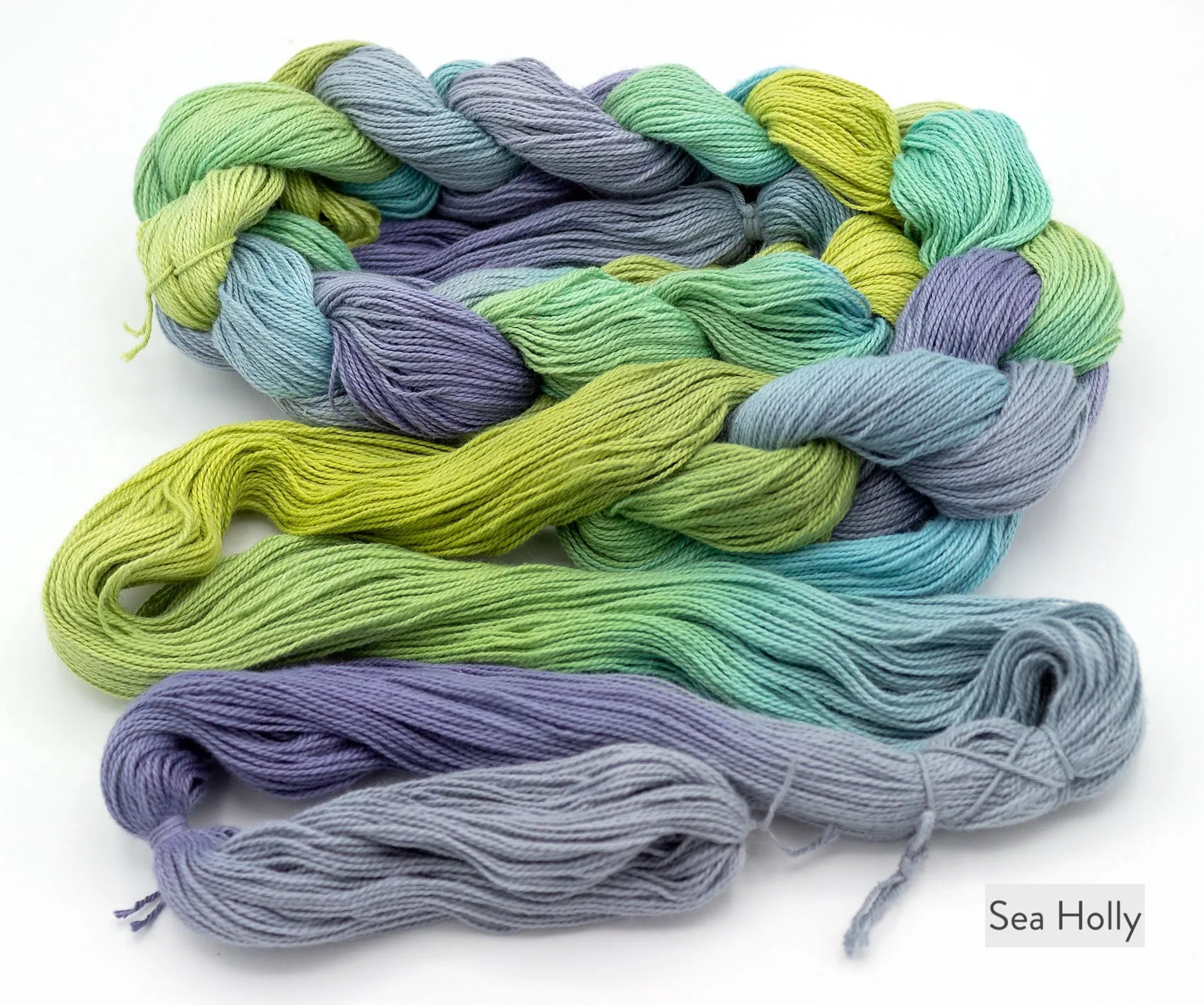 DYED-TO-ORDER 8/2 Hand-Painted Ringspun Cotton Warp