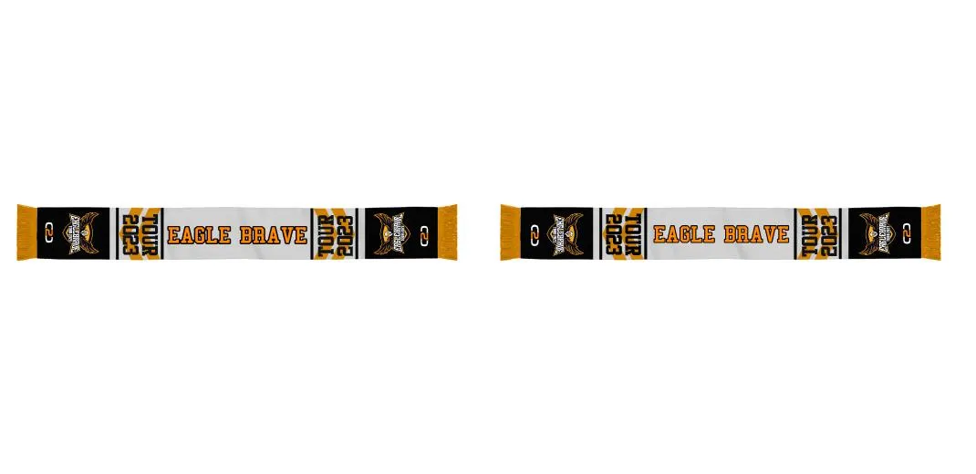 Eagle Brave Knitted Scarf Design Your Own Custom