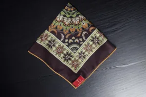 Elegant Floral Motif Pocket Square