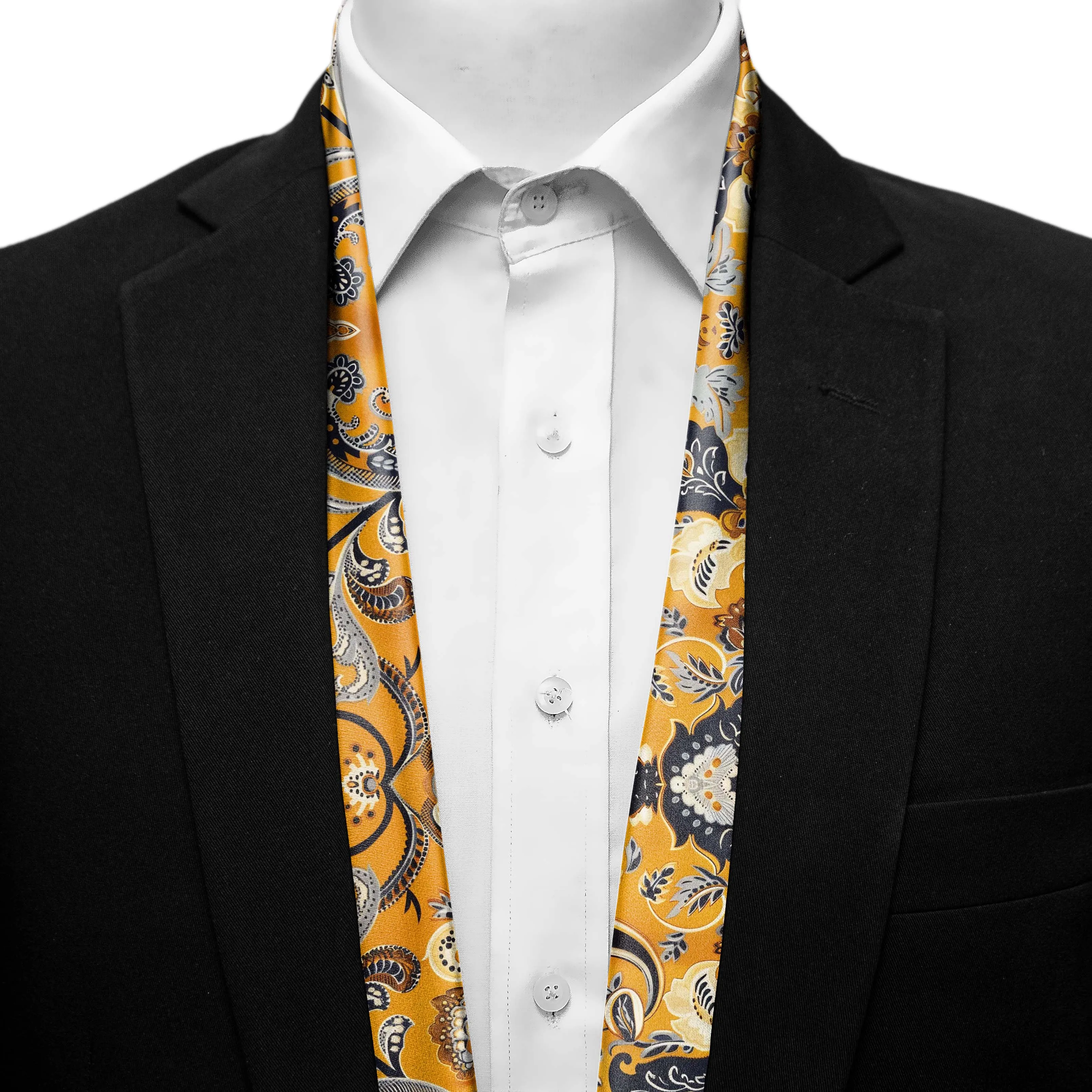 ETHNIC FLORAL VINTAGE MEN SCARF - PREMIUM COLLECTION
