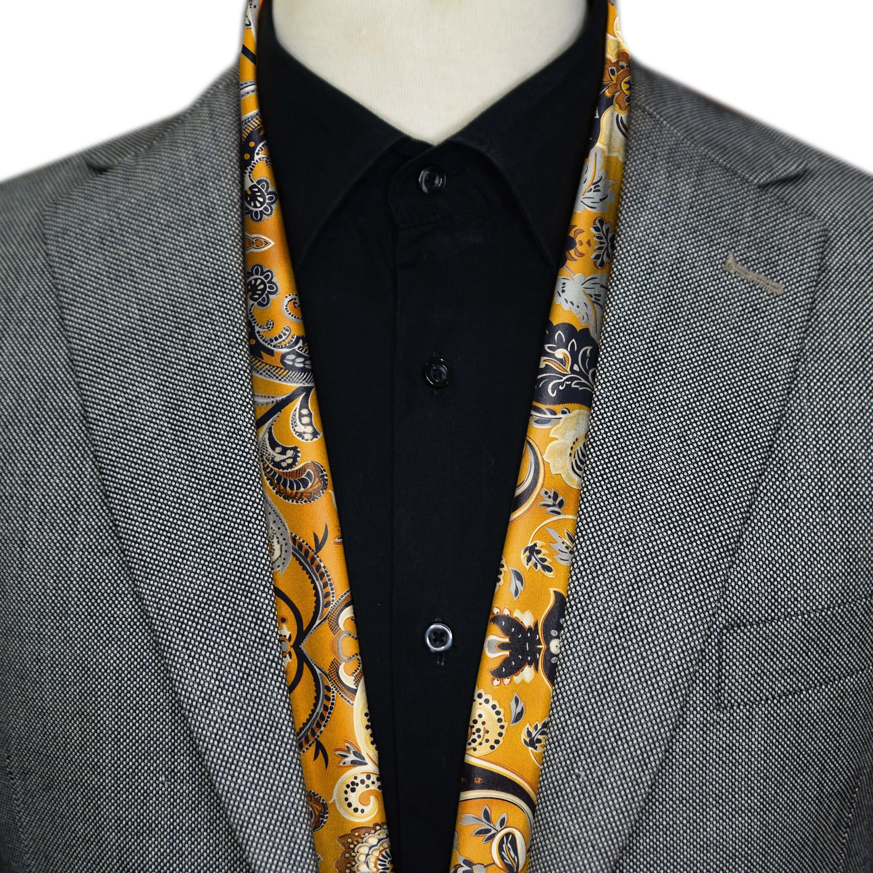 ETHNIC FLORAL VINTAGE MEN SCARF - PREMIUM COLLECTION