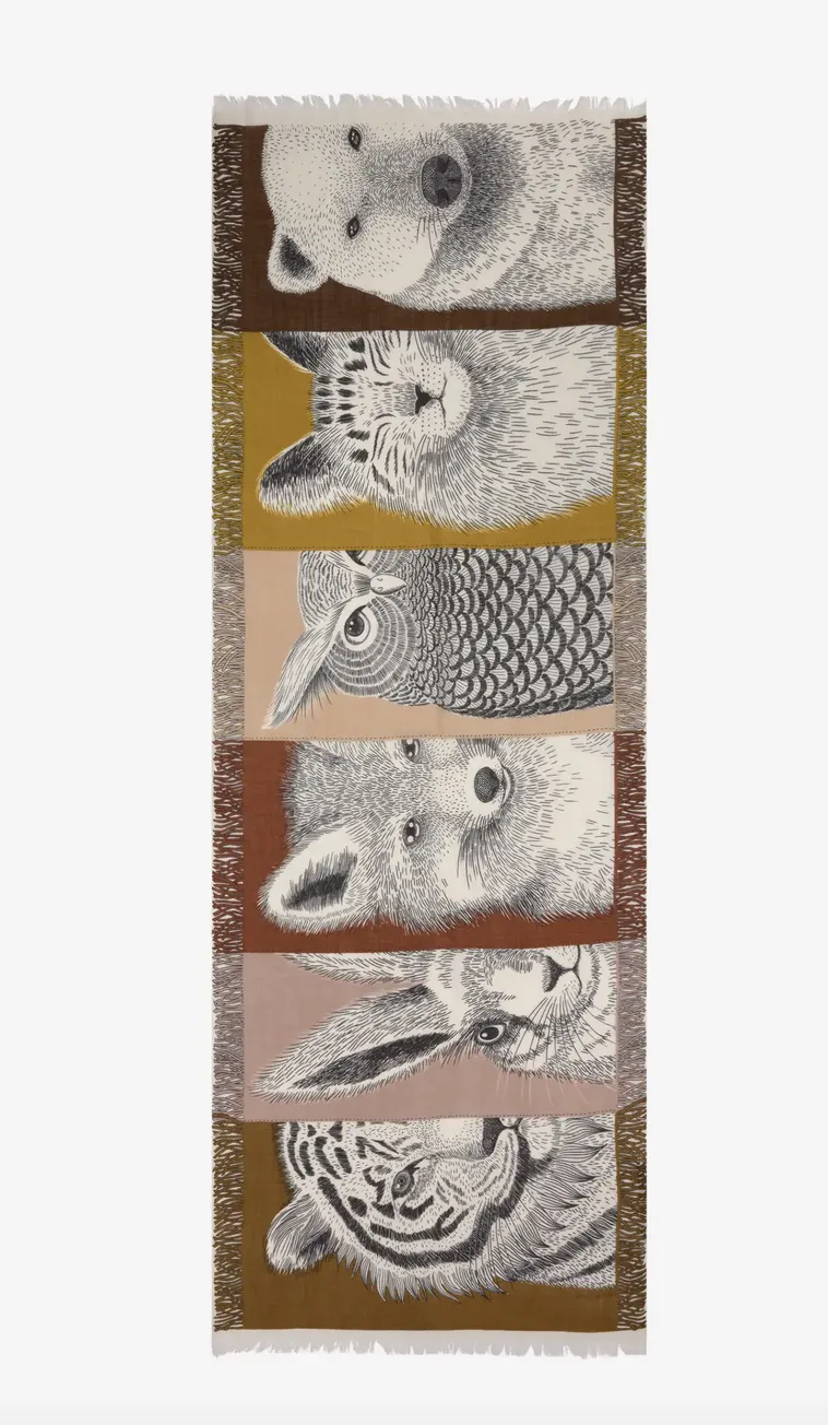 Etole 70 Freres Natural Scarf