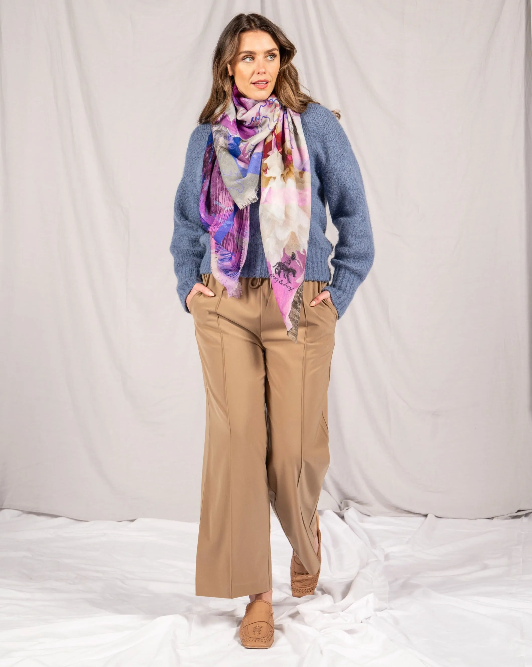 EUPHORIA wool scarf