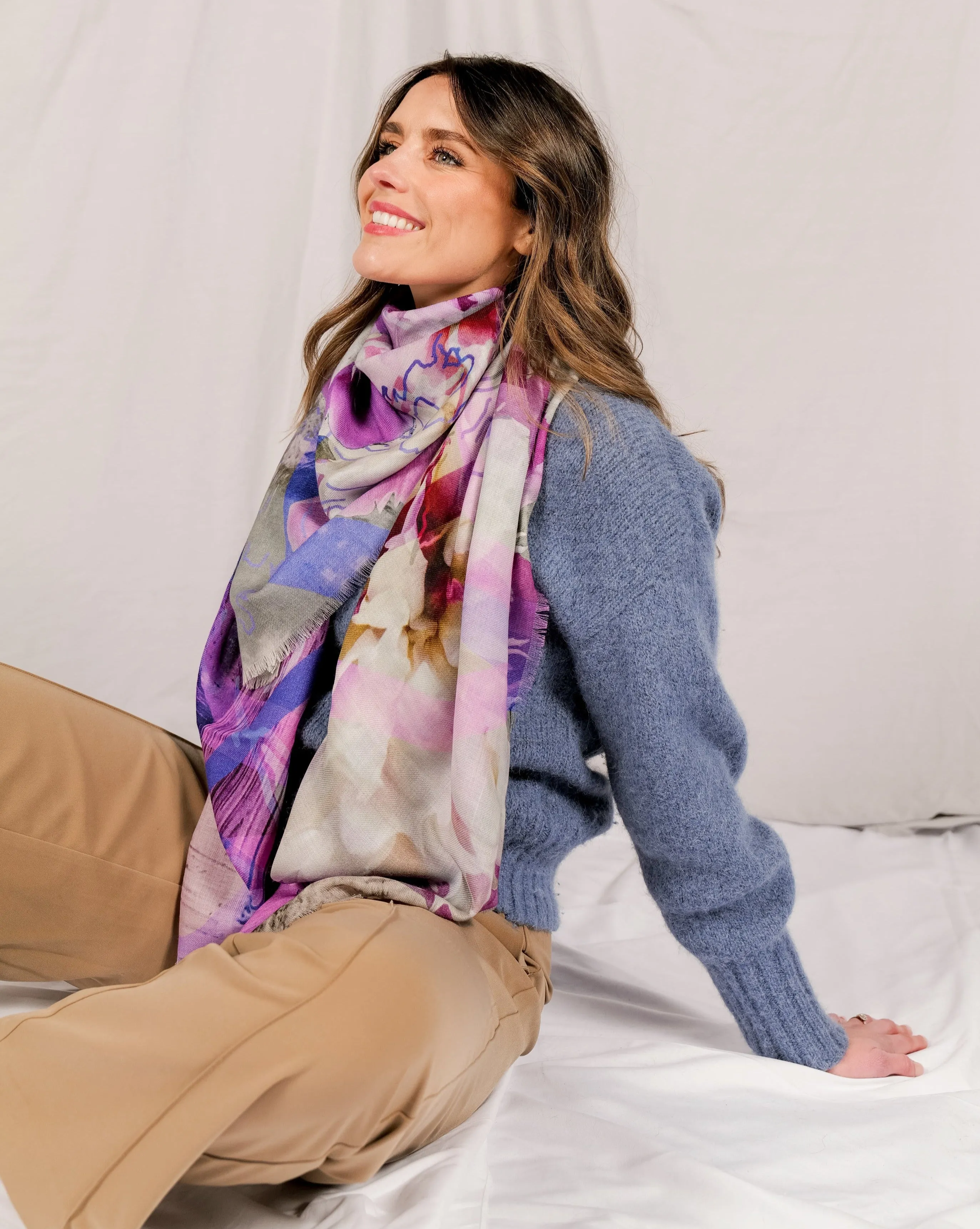 EUPHORIA wool scarf