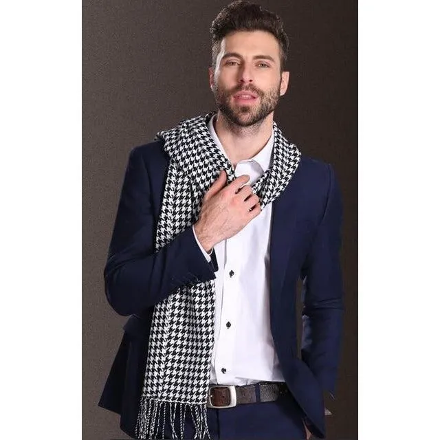 Europe Fashion Cotton Shawl Scarves Men