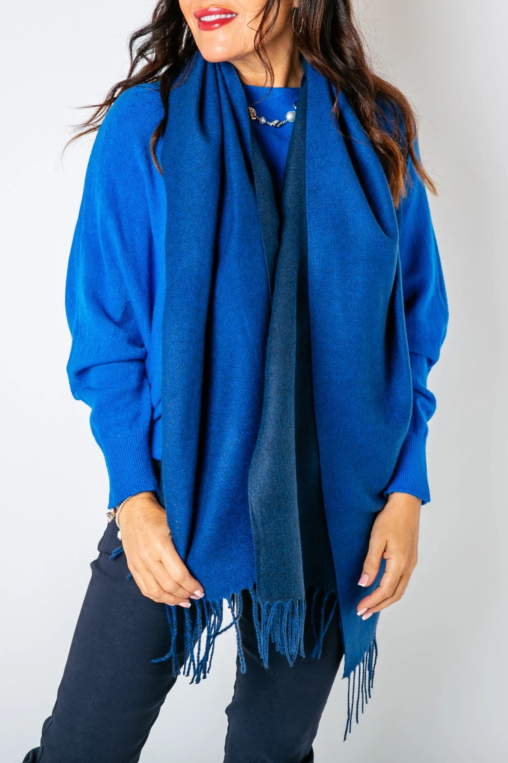 Eva Two-Tone Scarf