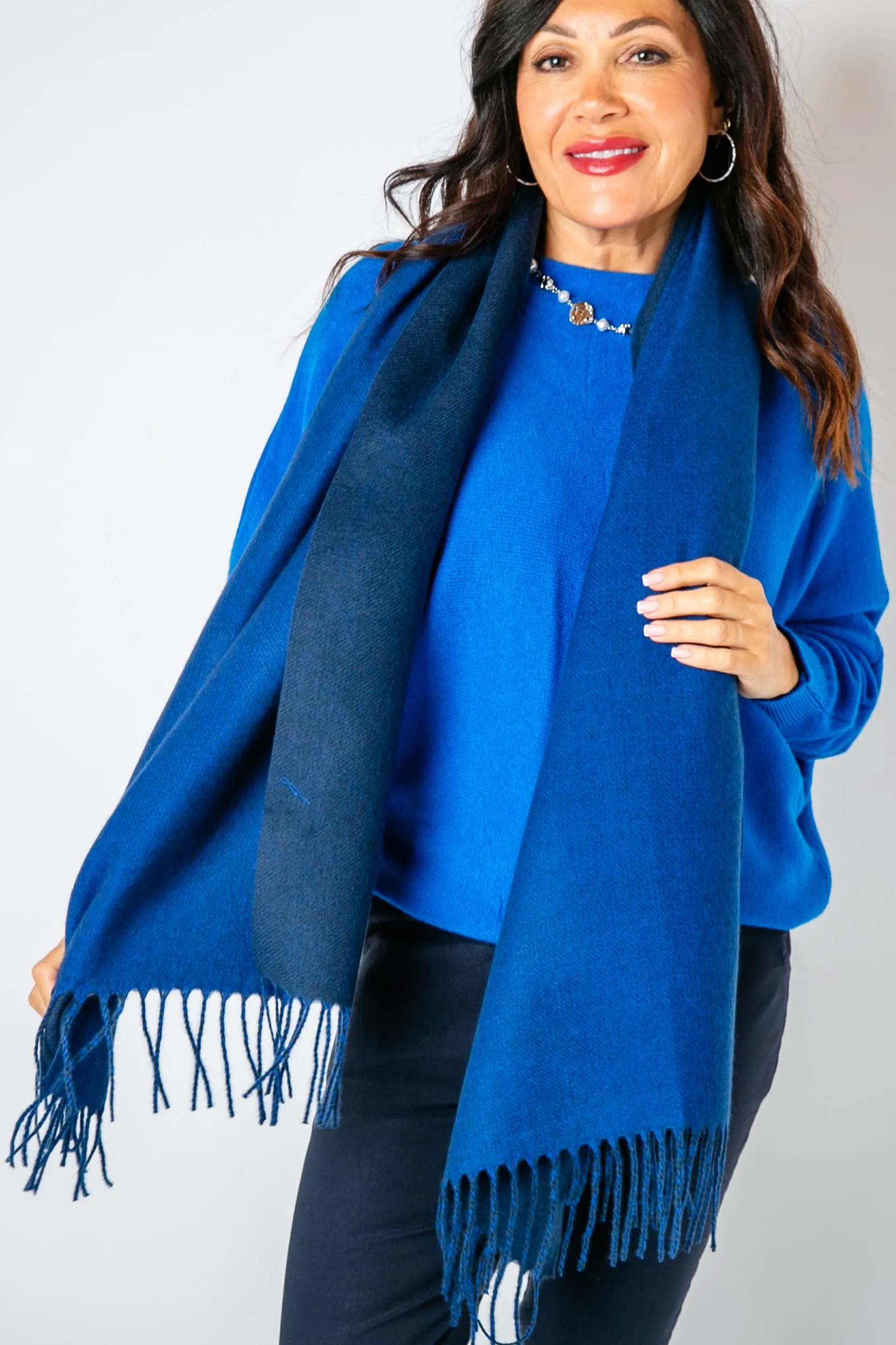 Eva Two-Tone Scarf