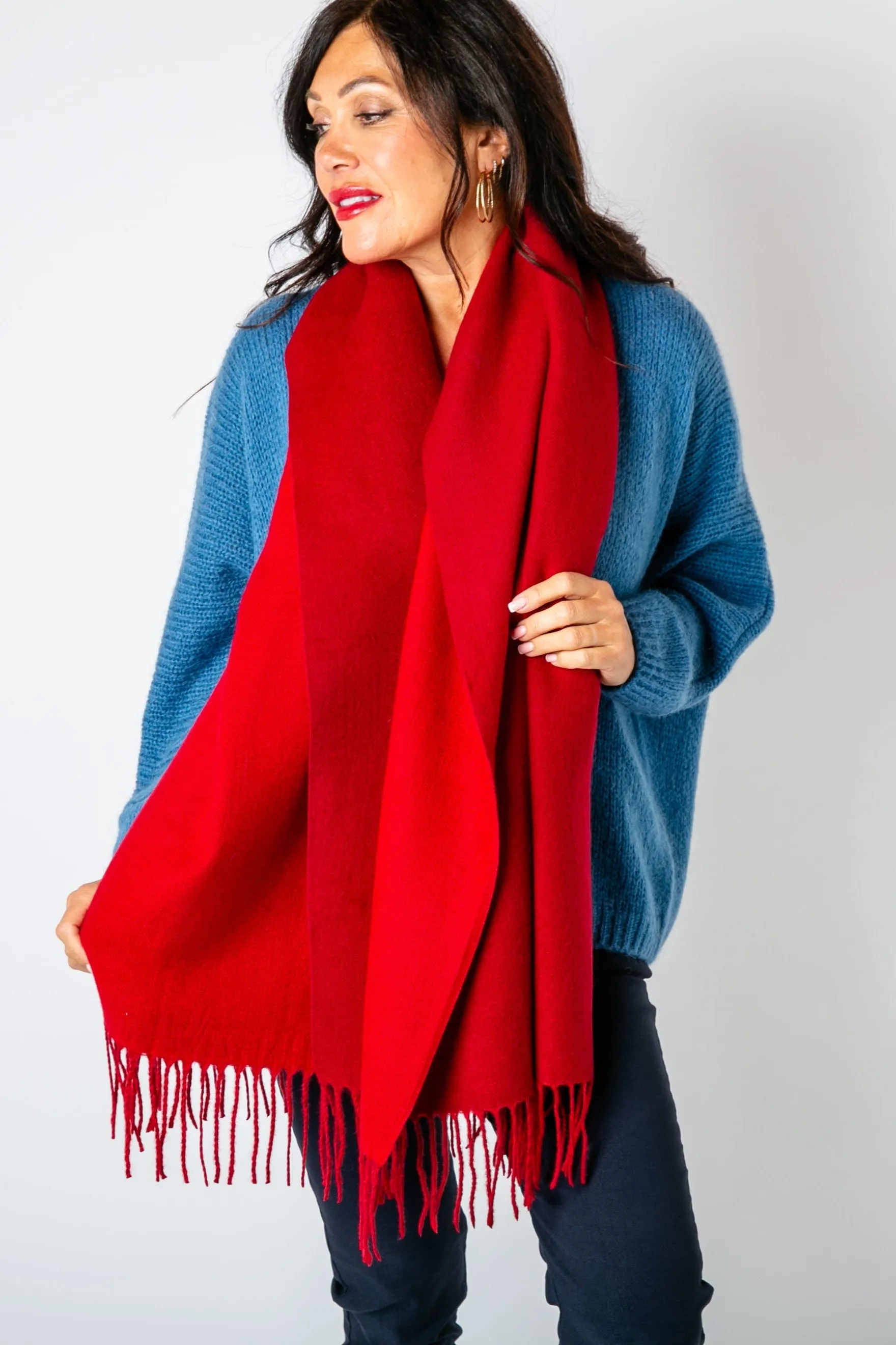 Eva Two-Tone Scarf