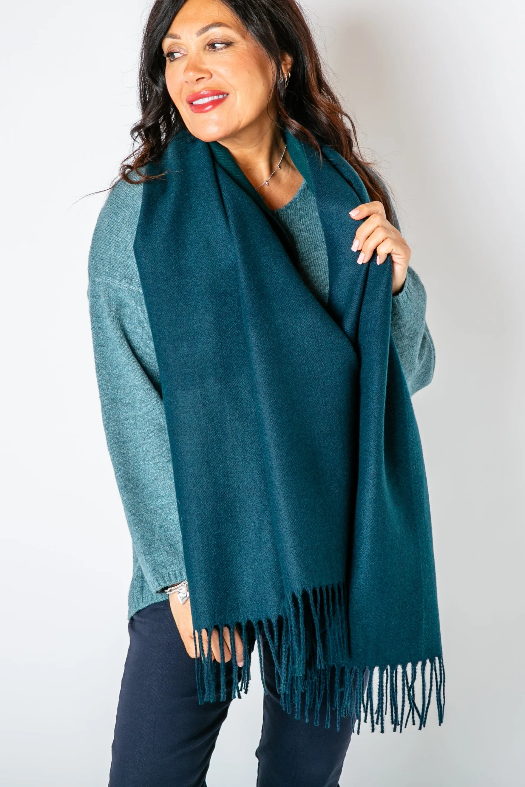 Eva Two-Tone Scarf