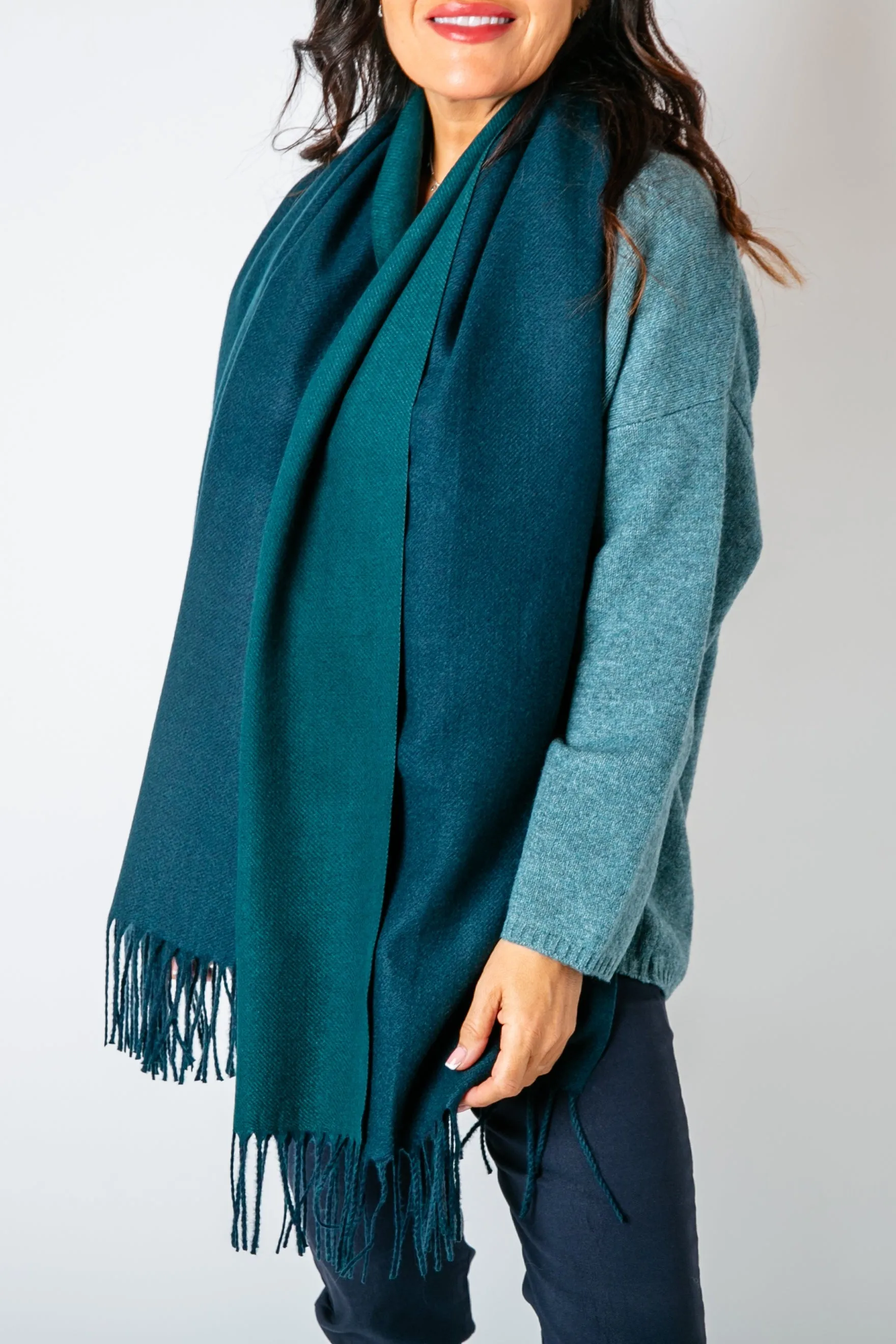 Eva Two-Tone Scarf