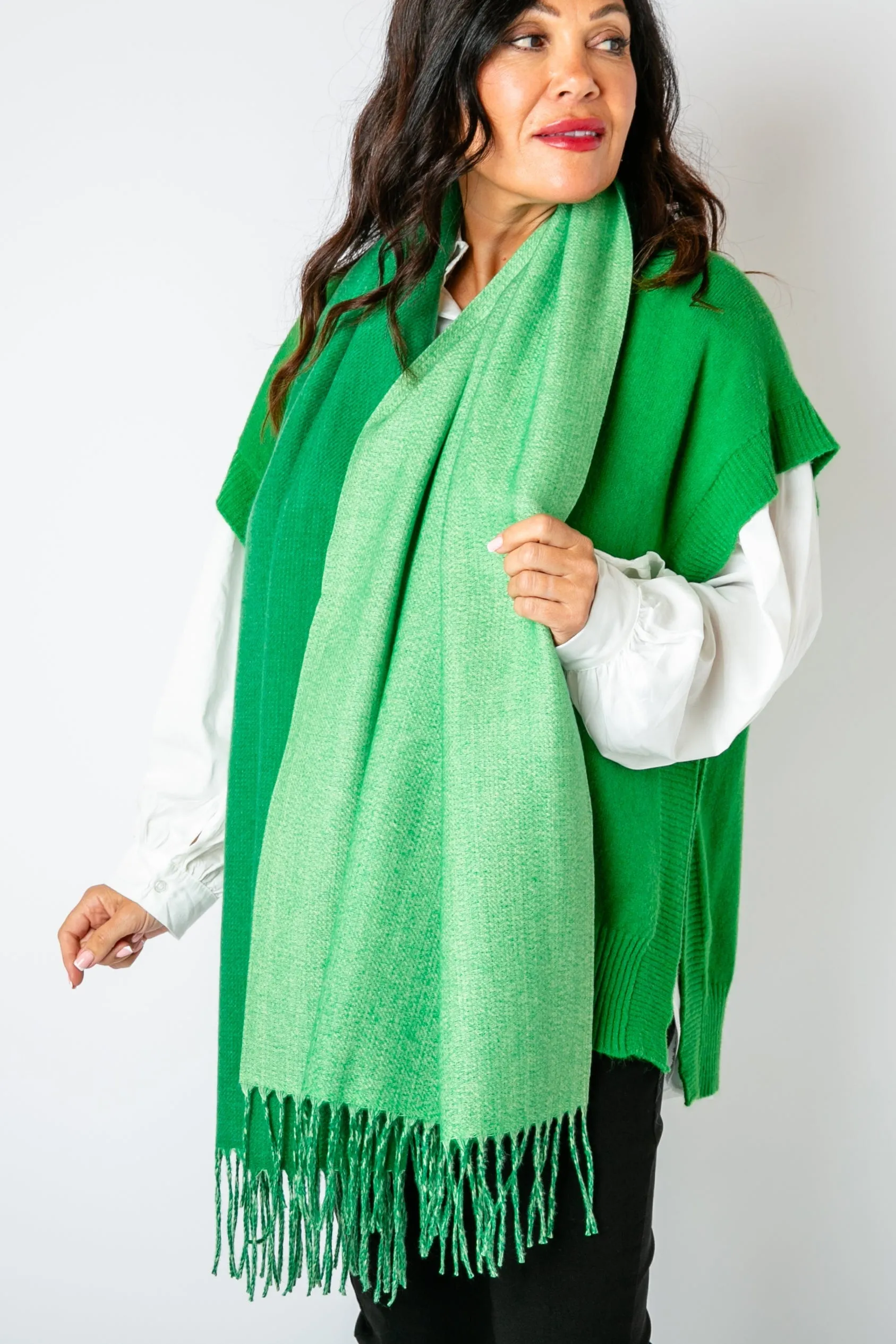 Eva Two-Tone Scarf