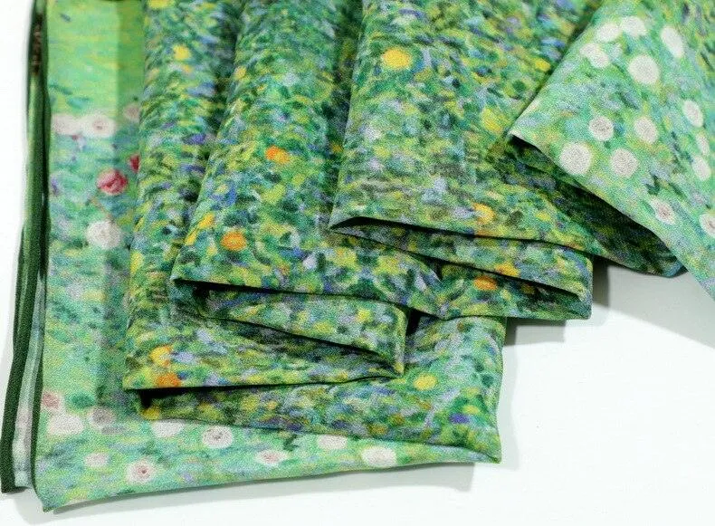 Famous Art Inspired 100% Silk Scarves