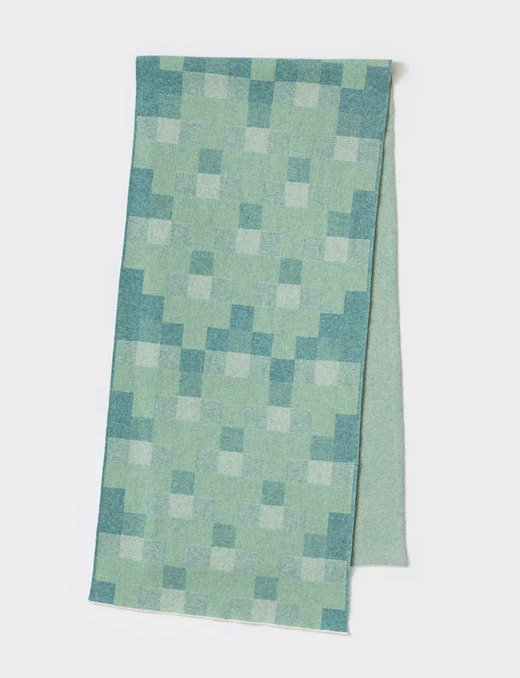 Faro Scarf - North Sea and Eggshell