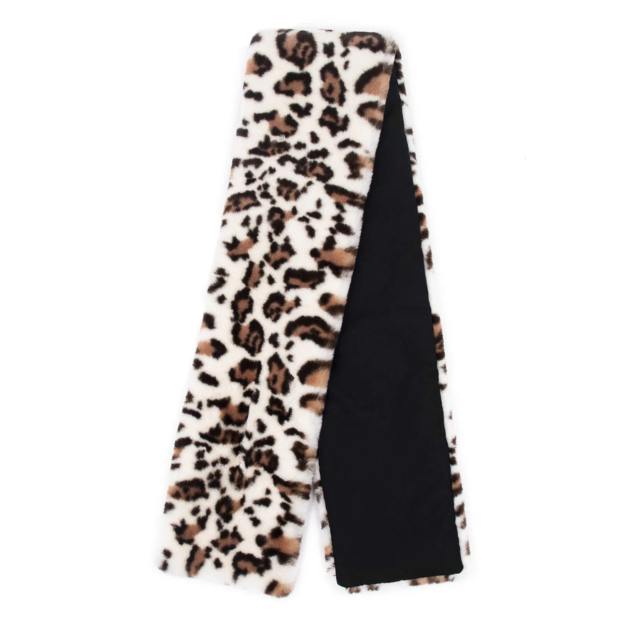 Faux Rex Rabbit Fur Pull-Through with Lining
