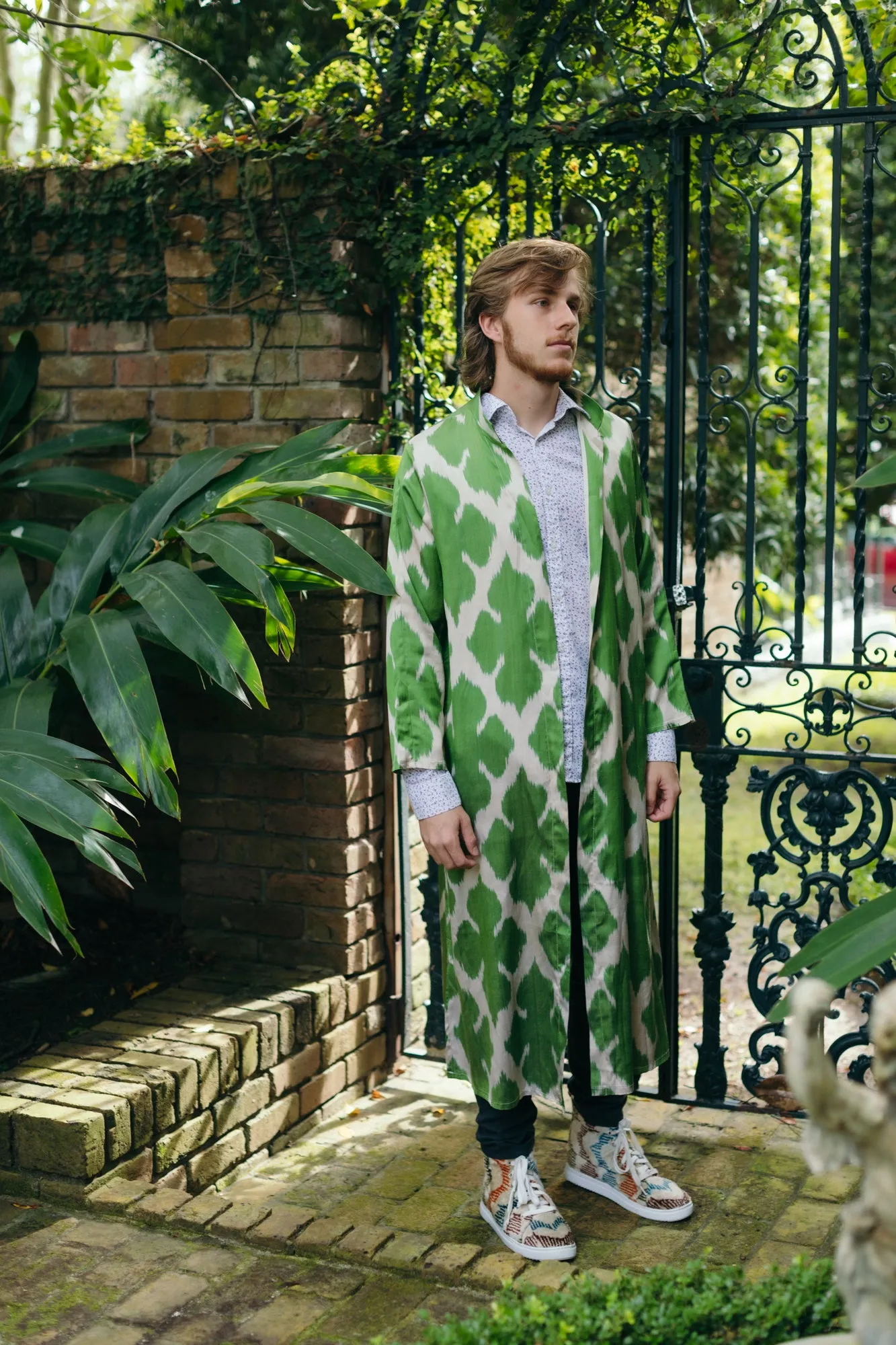 Fergana Silk Caftan Duster