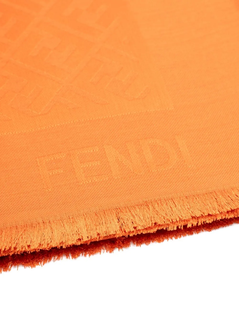 Ff wool and silk scarf