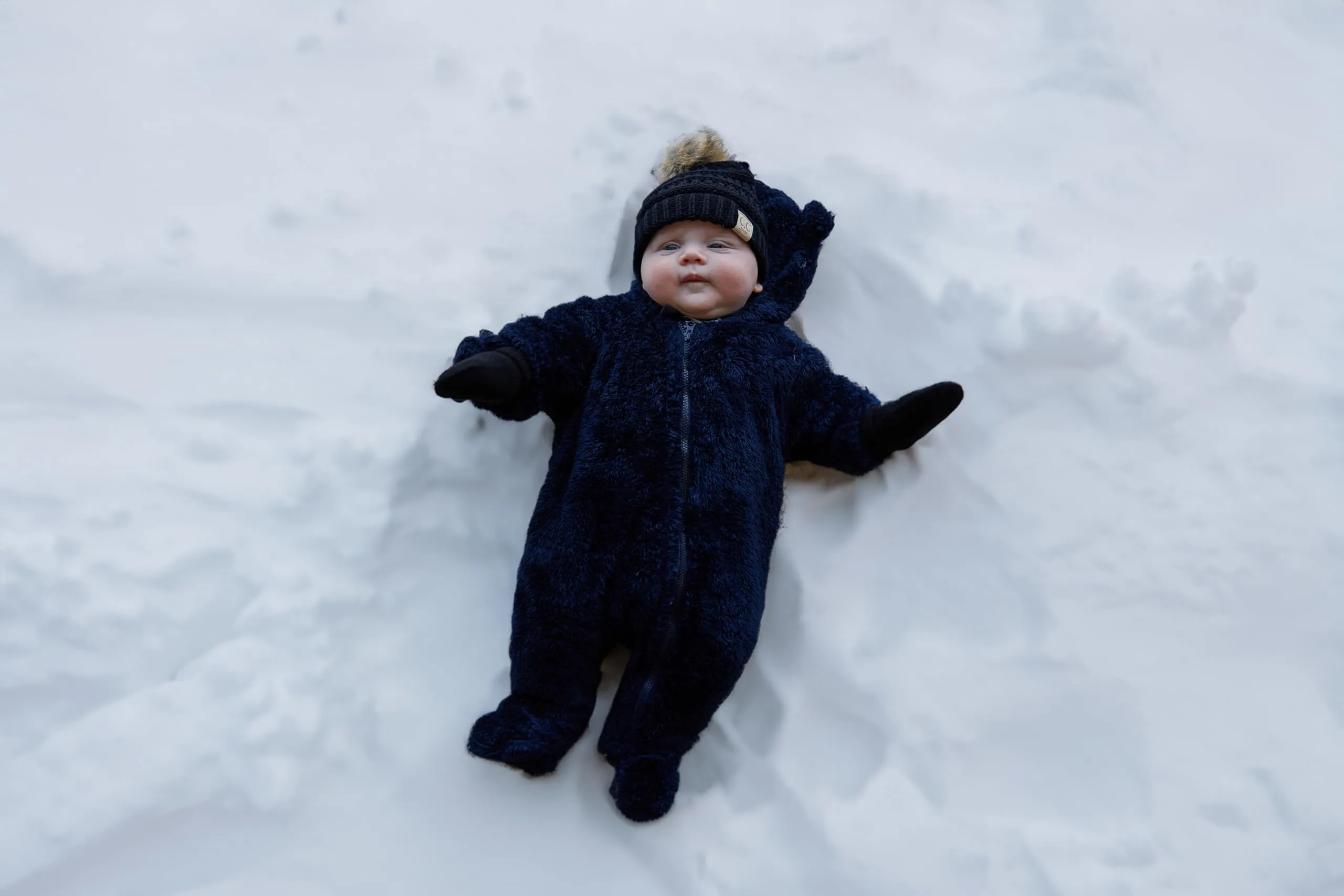Fleece Lined Baby Mittens by Funky Junque
