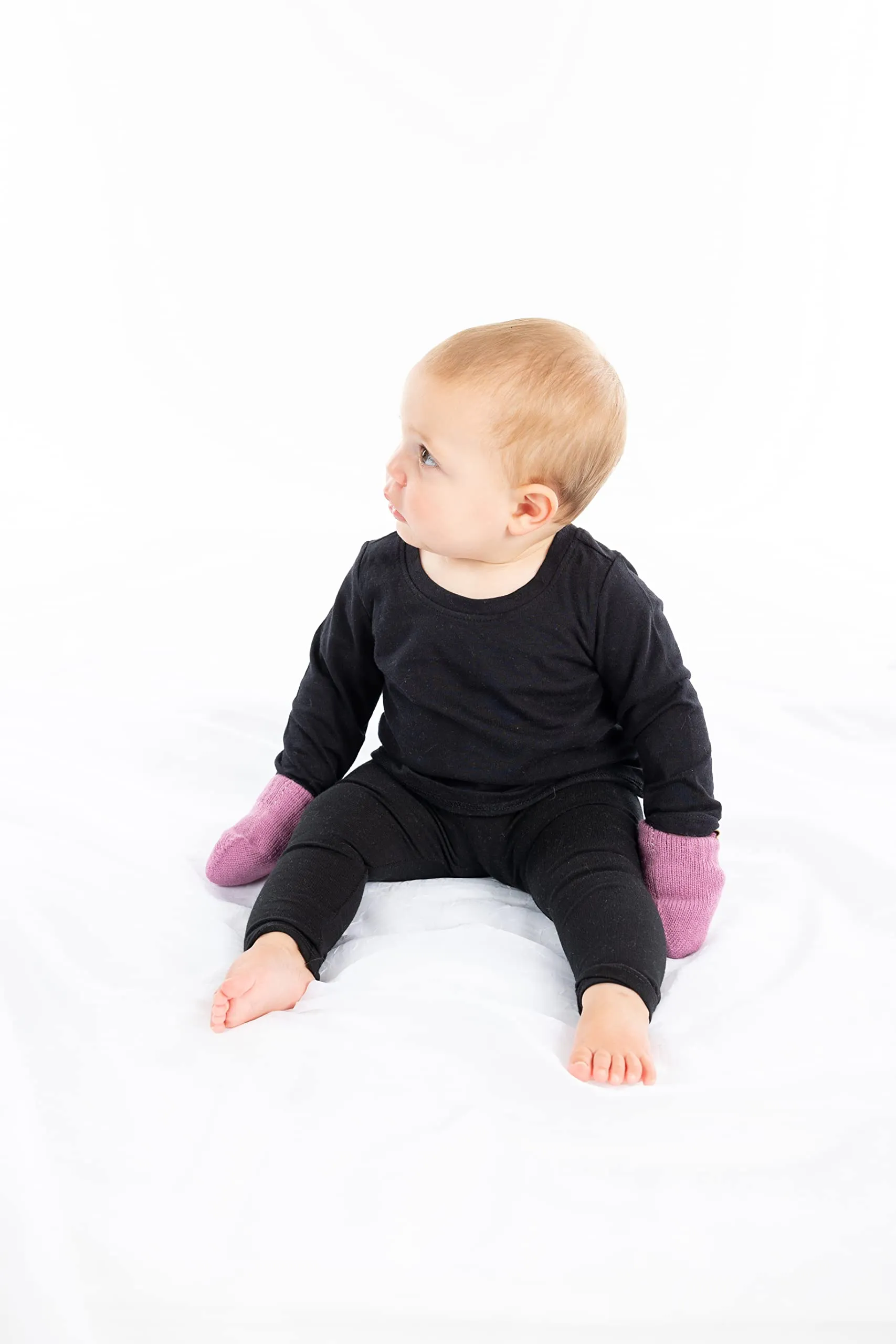 Fleece Lined Baby Mittens by Funky Junque