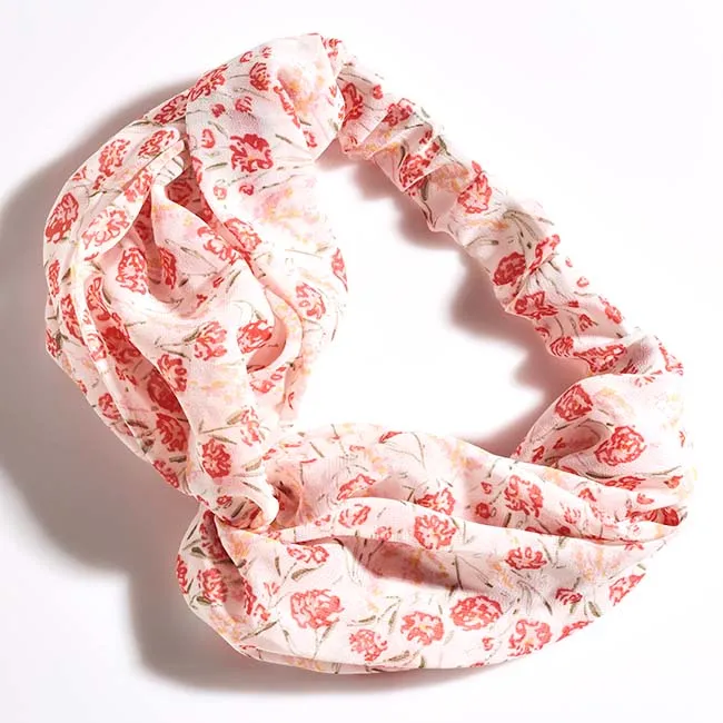 Floral Collection Peony Twist Headwrap