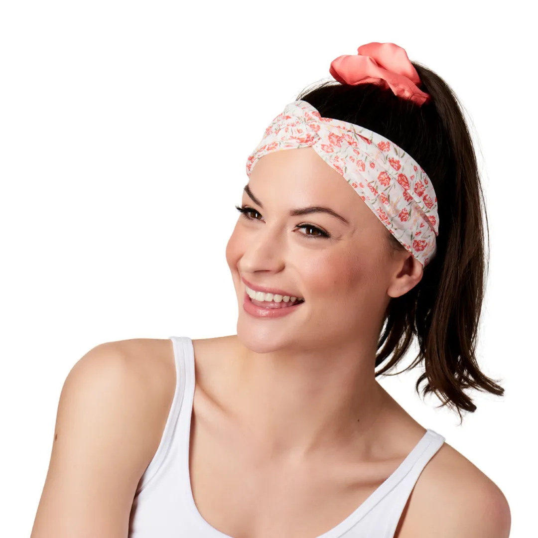 Floral Collection Peony Twist Headwrap