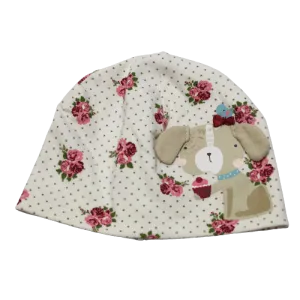 Floral Dog Hat