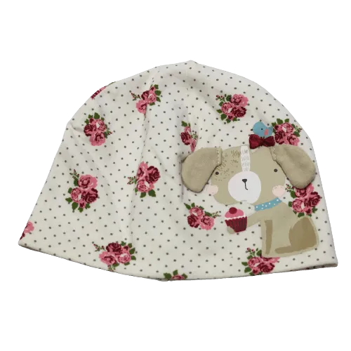 Floral Dog Hat